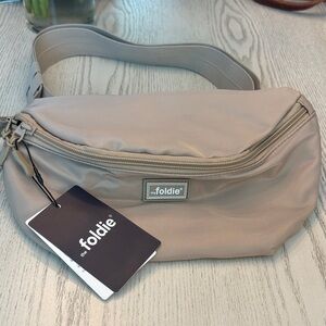 Foldie Women's Tan Crossbody Bag